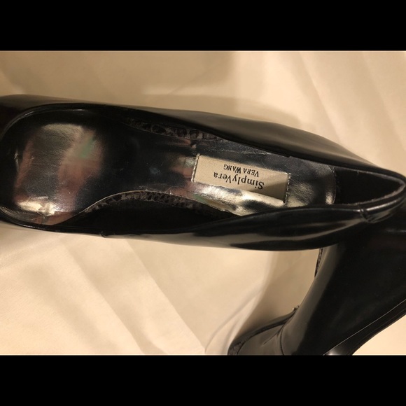 SimplyVera VERA WANG Black Stiletto heels - Picture 5 of 7
